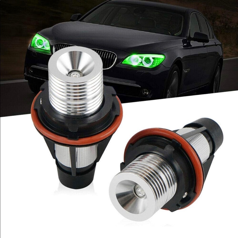 LED Headlight Bulbs with Cable Replacement For BMW